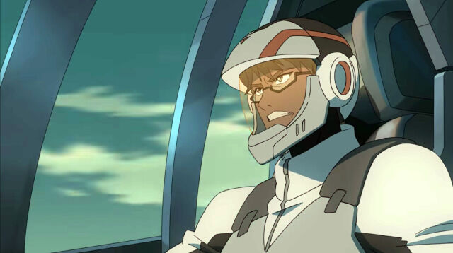 Adam in cockpit Voltron Legedary Defender