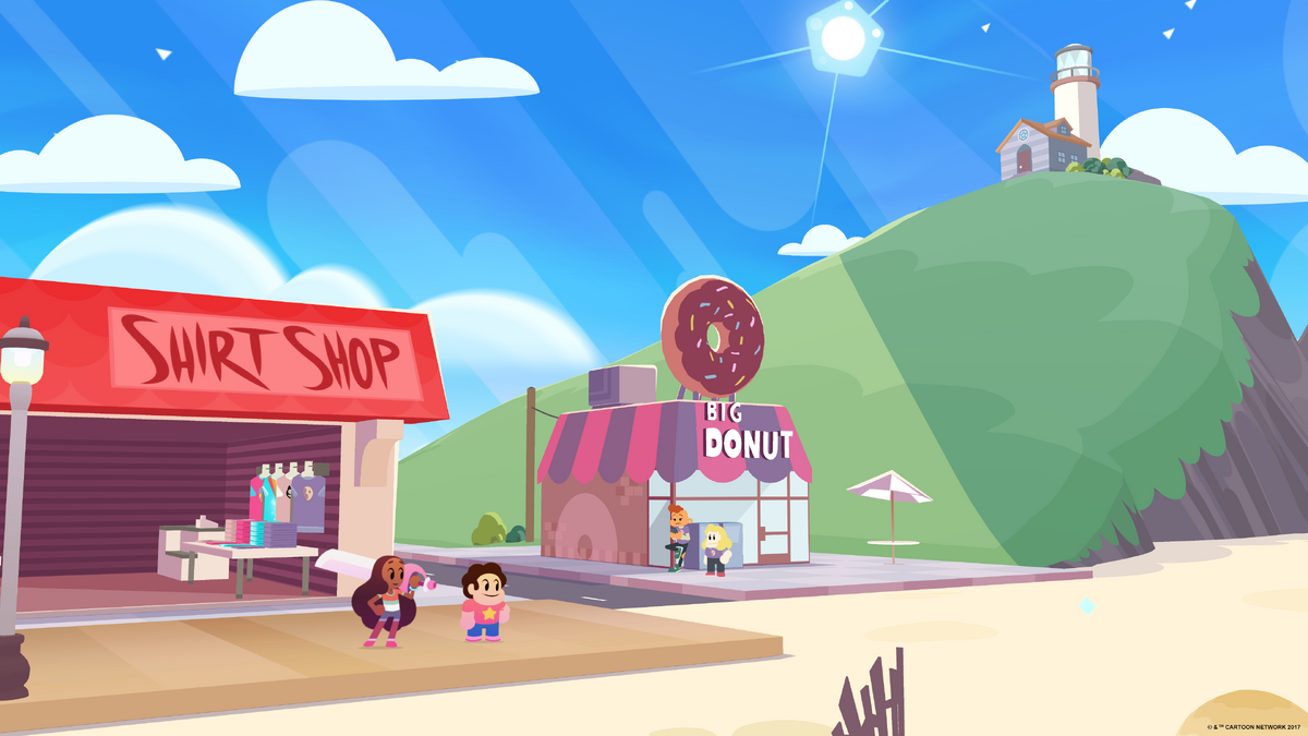 A screenshot for Steven Universe: Save the Light.