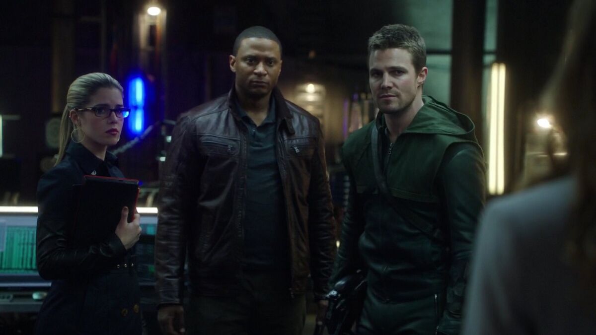 Felicity and Diggle