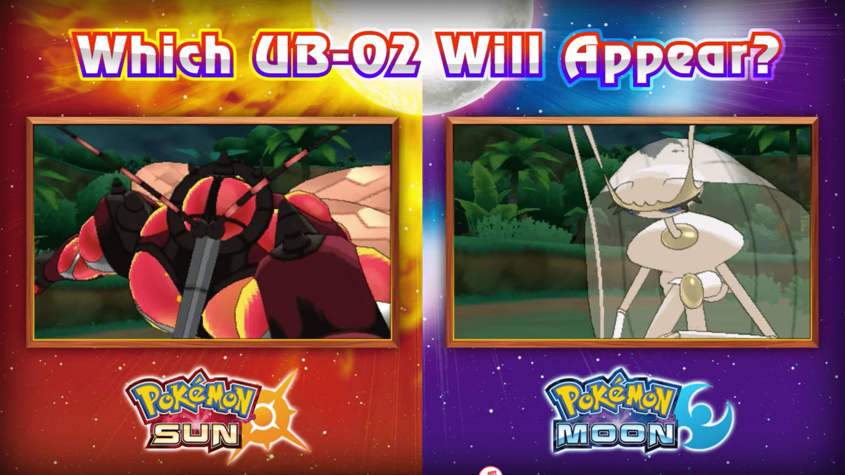 Pokemon Sun And Moon Are Each Getting An Ultra Beast, Check Them