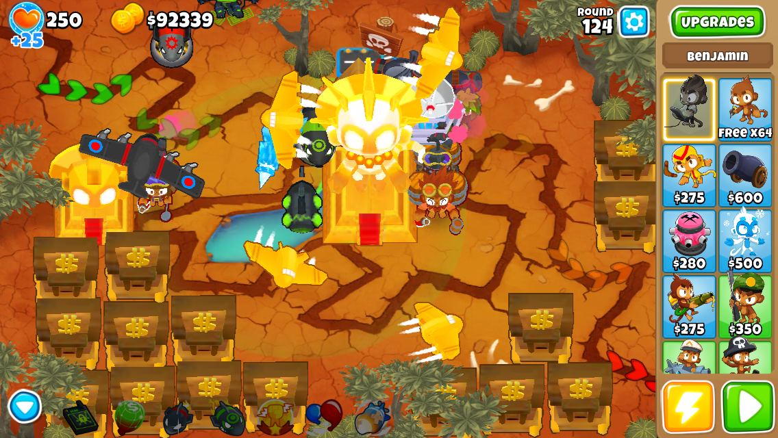 Bloons Td 5 Sun God Temple Sacrifices