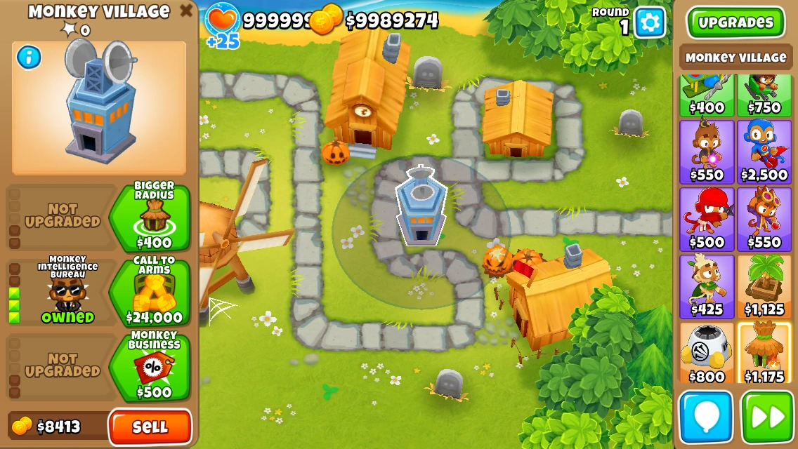 Btd5 monkey village