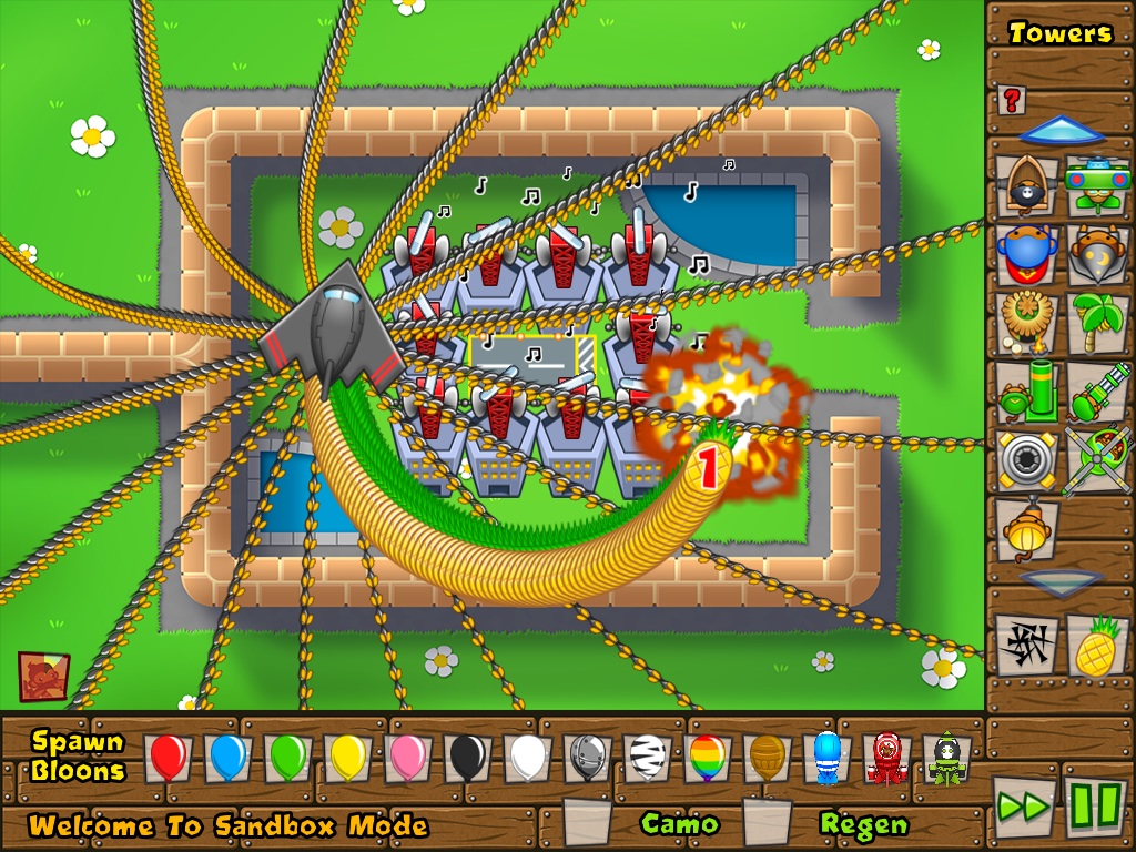 Bloons Tower Defense 5 All Towers
