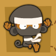 Ninja monkey seeking