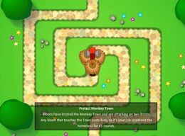 Protect Monkey Town