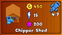 Chipper Shed as seen in BMC Mobile