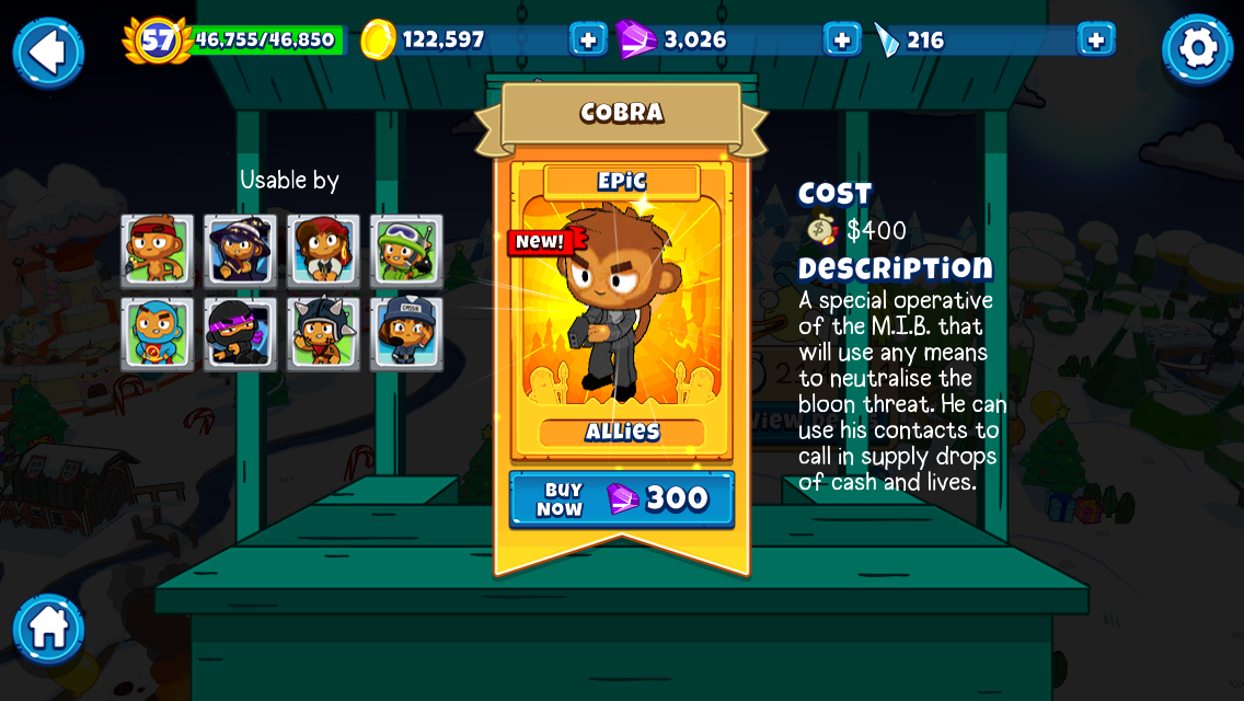 Cobra Bloons Wiki Fandom
