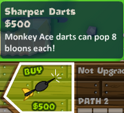 Sharper Darts