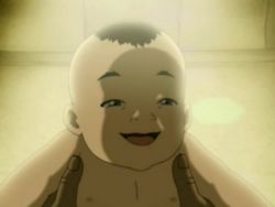 Aang as a baby
