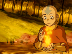 Aang Firebends