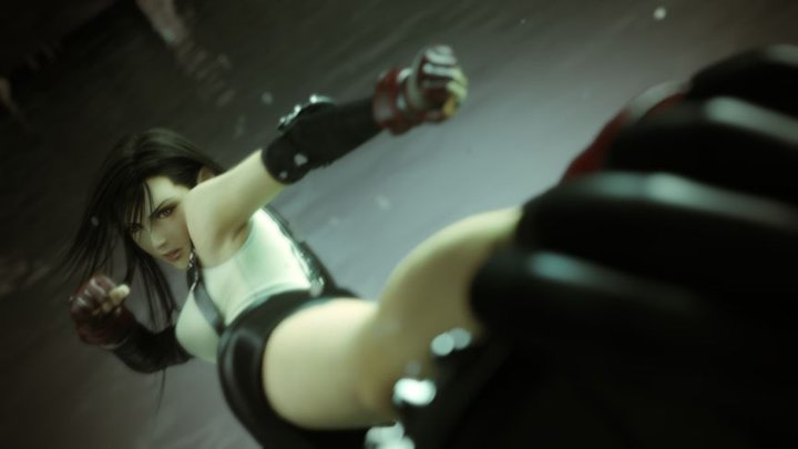 Tifa render from Dissidia 012.