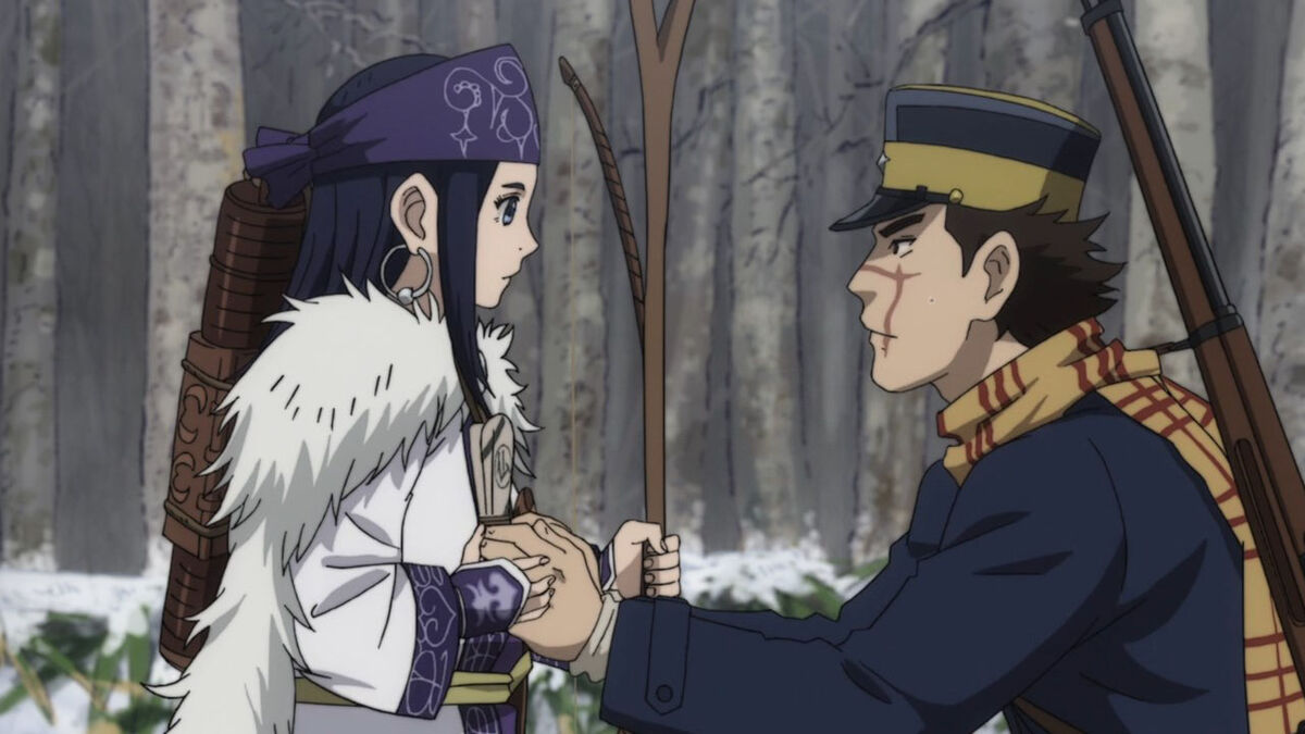 best anime of 2018 Golden Kamuy