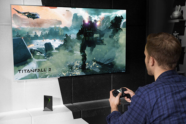 Nvidia Shield TV playing streaming Titanfall 2 from PC