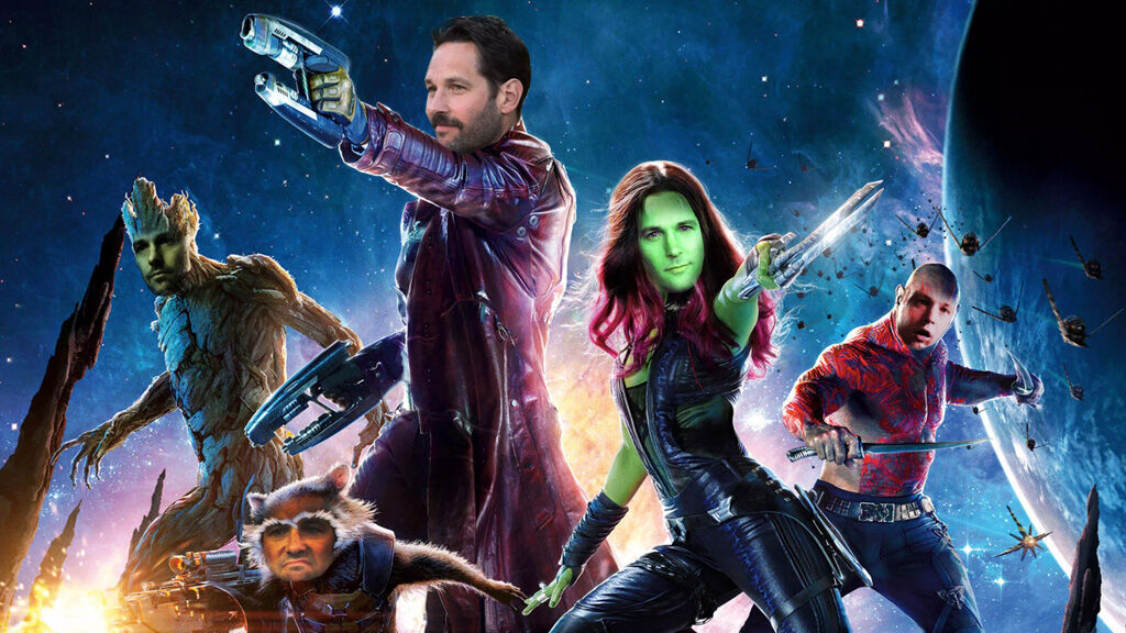 Paul Rudd is... the Guardians of the Galaxy!
