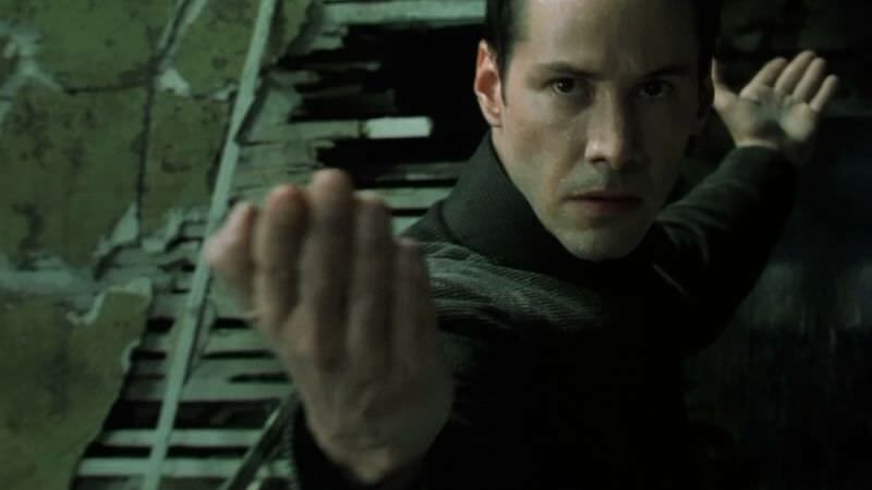 matrix-cyberpunk keanu reeves as Neo