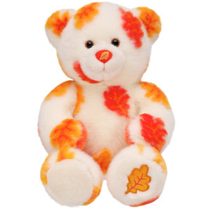 Autumn hugs bear