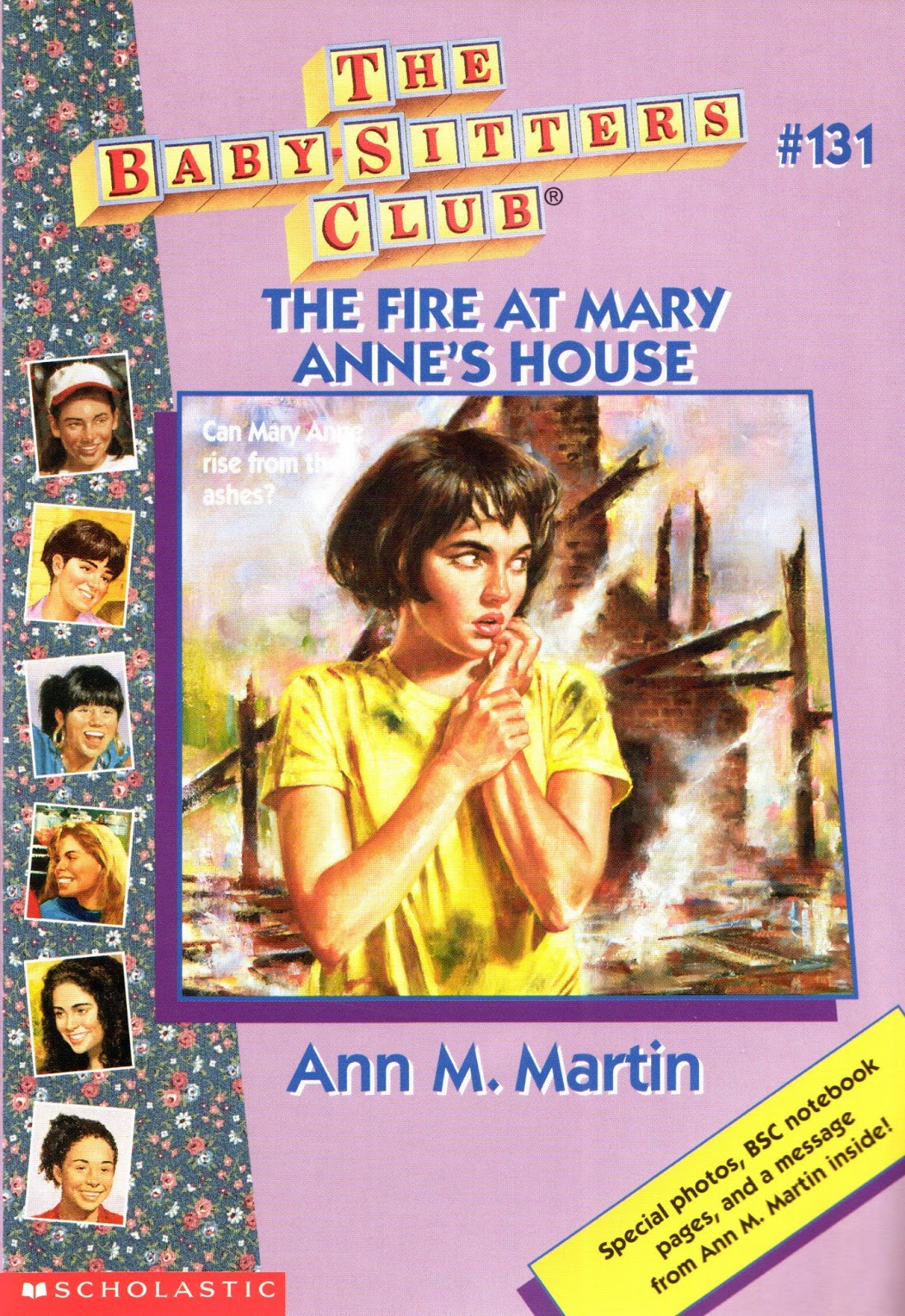 The Fire at Mary Anne's House | The Baby-Sitters Club Wiki ...