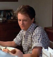 BTTF checkered shirt