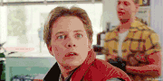 Marty looking closely