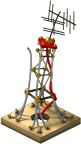 Radio Tower Damaged