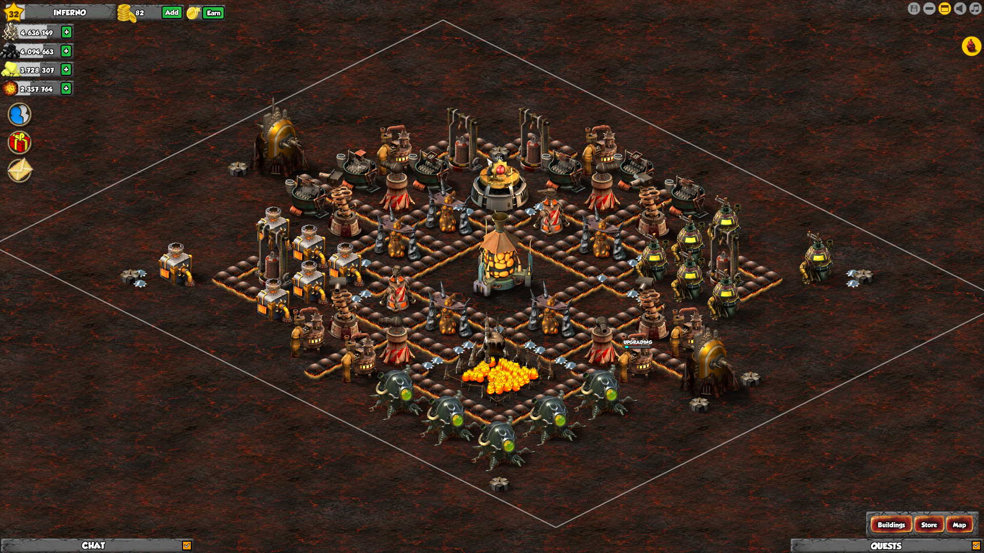 Image - Inferno base all.png | Backyard Monsters Wiki ...