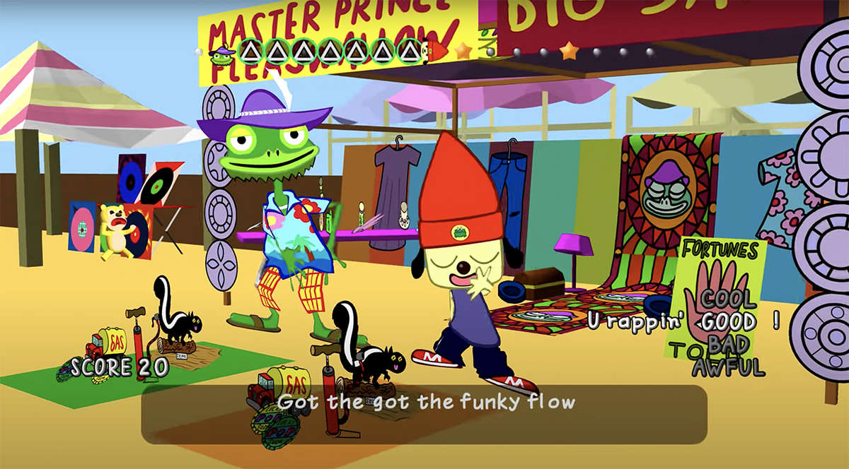 20 Years Later, PaRappa the Rapper is Still Insanely Frustrating (and  Insanely Addictive)