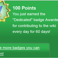 Dedicated Badge Wiki Fandom