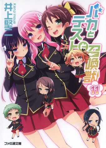 Baka To Test To Shoukanjuu Light Novel Baka To Test To