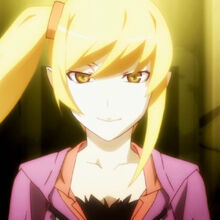 Wallpaper Shinobu Oshino Bakemonogatari Wiki Fandom For iPhone