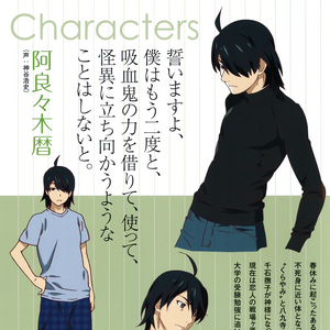 Wallpaper Koyomi Araragi Bakemonogatari Wiki Fandom HD