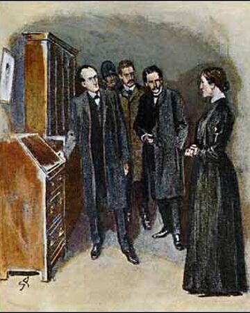 The Adventure Of The Golden Pince Nez Baker Street Wiki Fandom