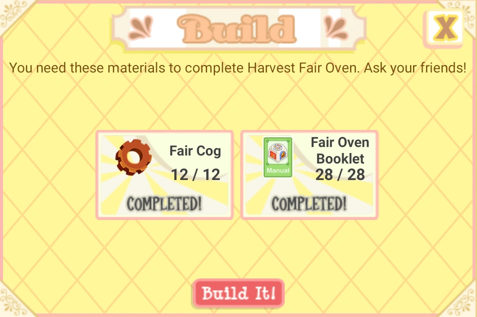 Harvest Fair Oven Bakery Story Wiki Fandom