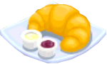 Oven-Croissant plate