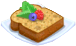 Oven-Banana Bread plate