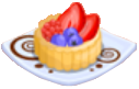 Oven-Fruit Tart plate