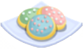 Oven-Sugar Cookie plate