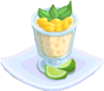 Oven-Tapioca Pudding plate