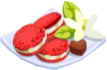 Oven-Red Velvet Cookie plate