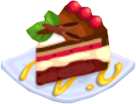 Oven-Chocolate Cherry Trifle plate