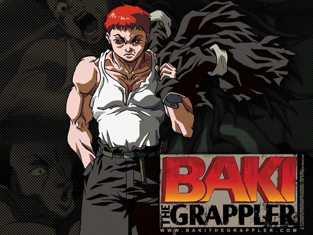 baki the grappler blue hair