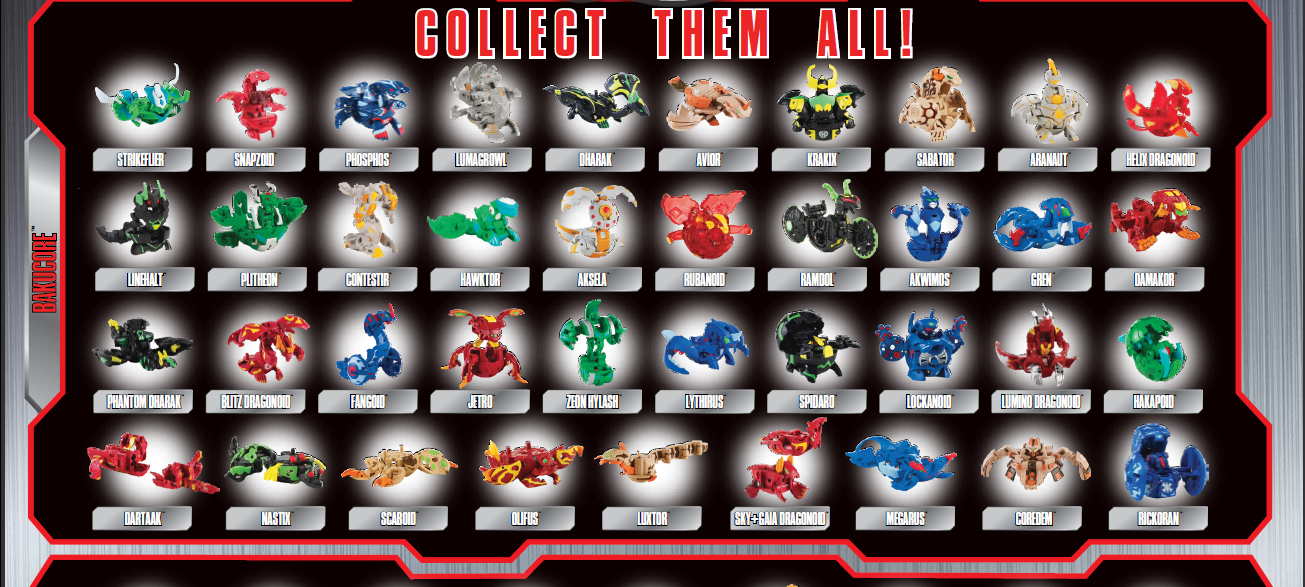TV & Movie Character Toys Toys & Games Various Collection Of Bakugan.