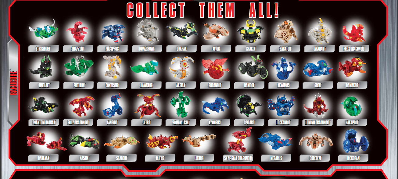 every bakugan