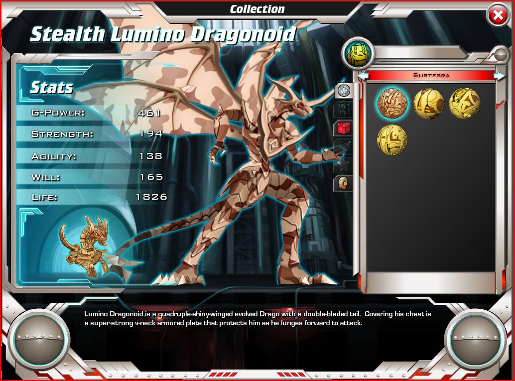 Bakugan battle dimensions online game