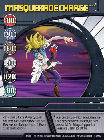 Карта смерти бакуган