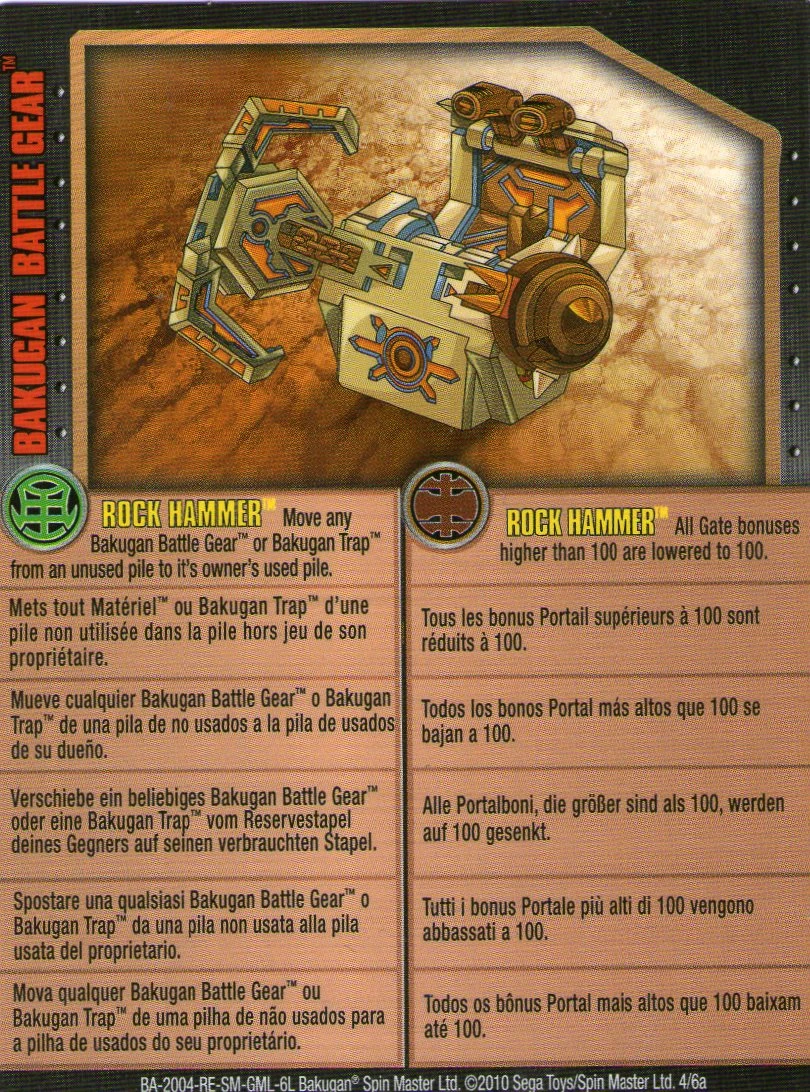 Rock Hammer (Karte) | Bakupedia | FANDOM powered by Wikia