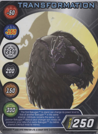 bakugan transformation