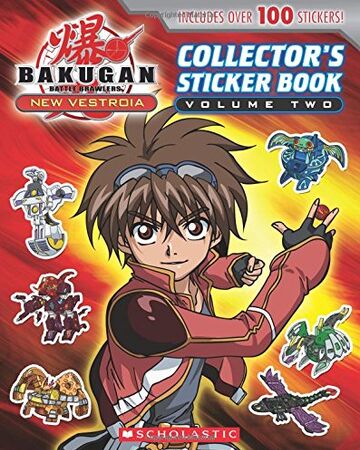 Collector S Sticker Book Volume Two Bakugan Wiki Fandom