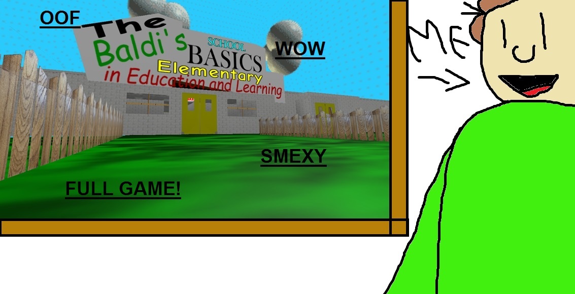 Baldi S Dirty Schoolhouse Baldi S Basics Fanon Wiki Fandom - baldis basics roblox leave