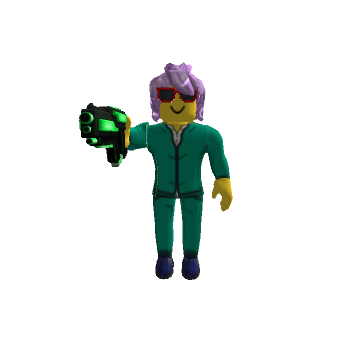 Roblox Green Hyperlaser Gun Id