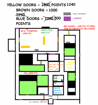 Baldis Basics Map Layout